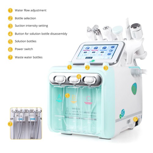 6in1 hydra spa water facial - water,